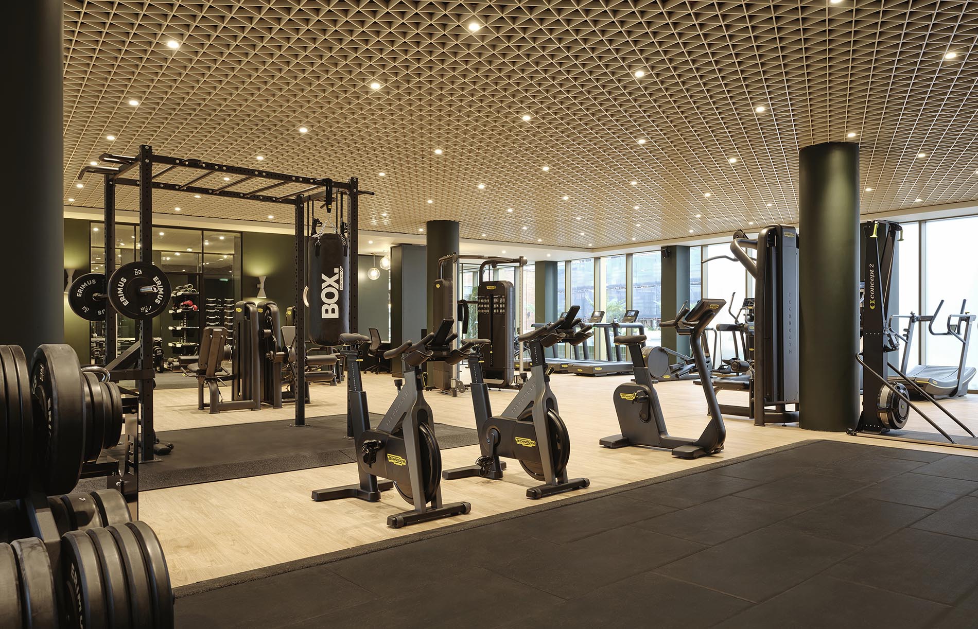 Gym with Exercise Bikes Gym with Exercise Bikes